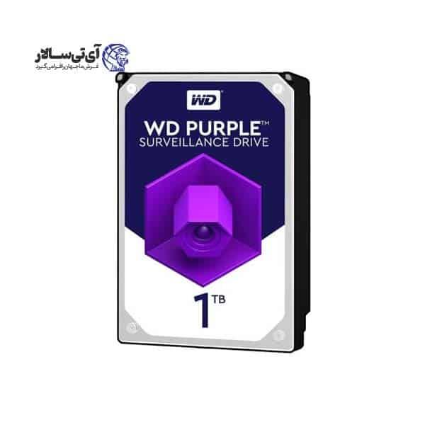 هارد اینترنال وسترن دیجیتال بنفش 1 ترابایت کارکرده( استوک ) Purple WD10PURZ